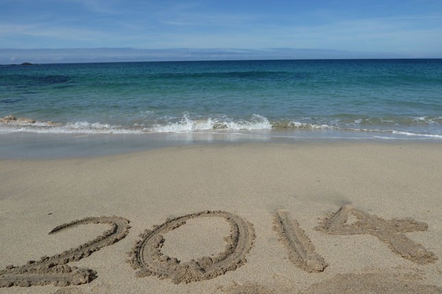 Neals Yard Holidays January 2014 sandy beach