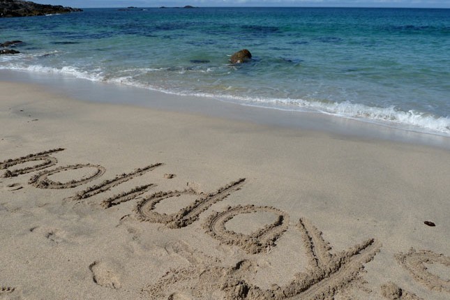 Neals Yard Holidays sandy beach