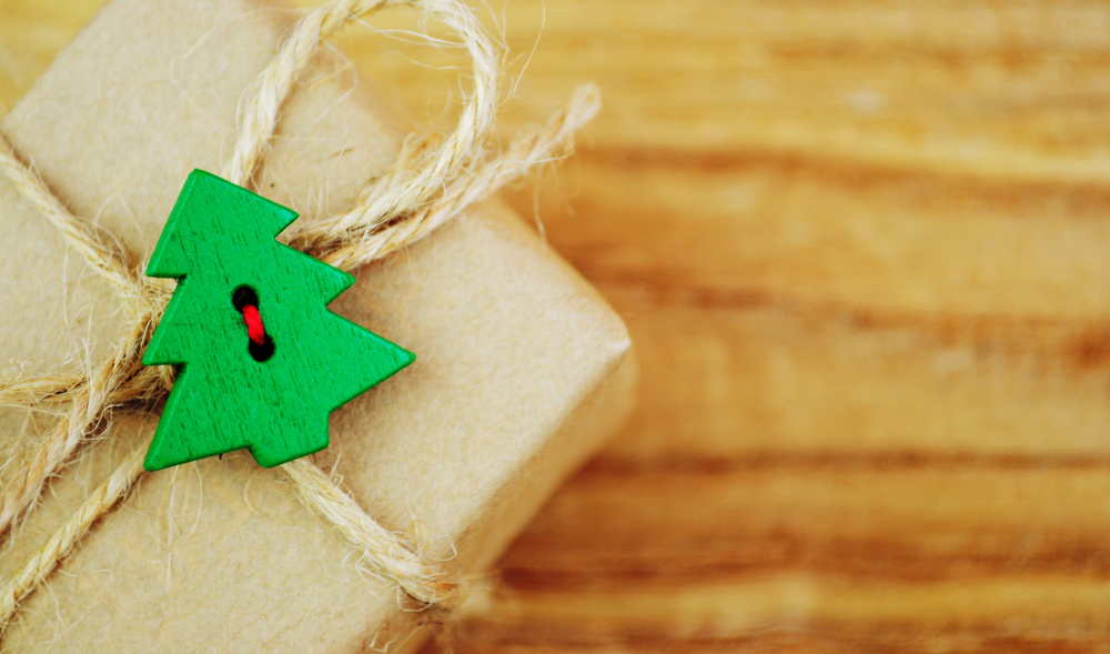 Ayurvedic Christmas: A beautifully wrapped present © Kateryna Shyvoronkova / shutterstock