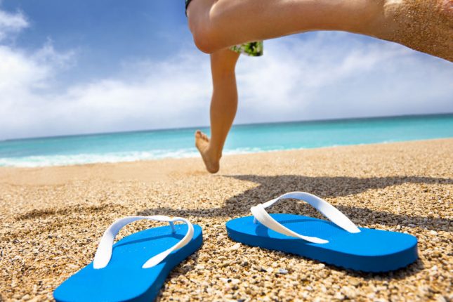 Flip-flops are a on my list of holiday essentials © Tom Wang