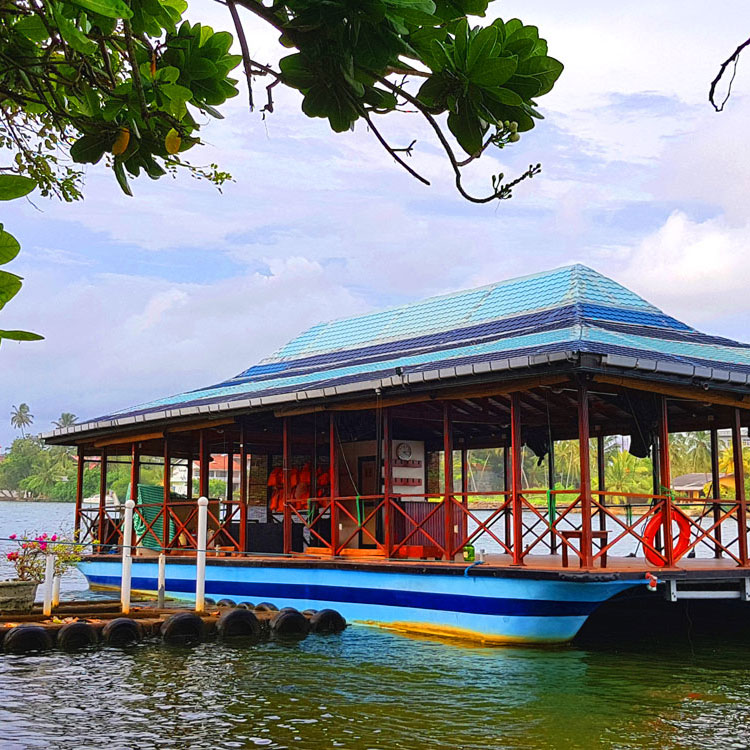 Boat at Ayurveda Yoga Retreat, Bentota, Si Lanka