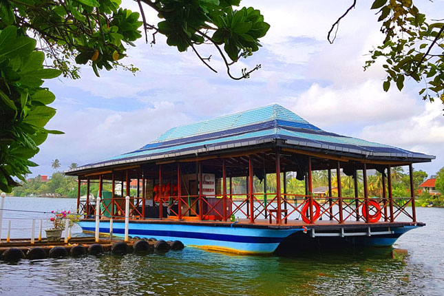 Boat at Ayurveda Yoga Retreats Bentota SriLanka