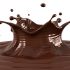 dark chocolate splash - crown shaped