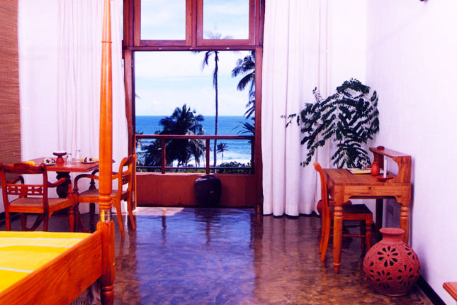 Seaview room at Ayurveda Yoga Retreat in Sri Lanka