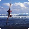 Stilt fisherman